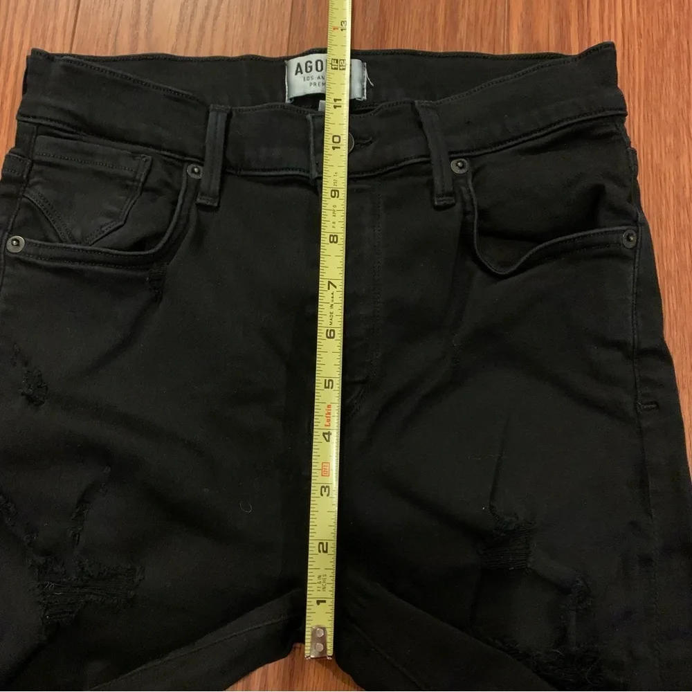 Womens Agolde Sophie High Rise Skinny in Moonstruck Ripped‎ Jeans size 27 - Picture 8 of 10